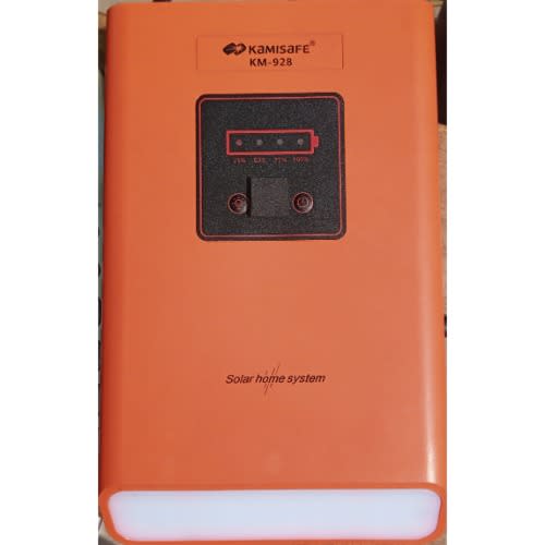 5000mAh  Mobile Solar Power Kit With 3 Led Bulbs