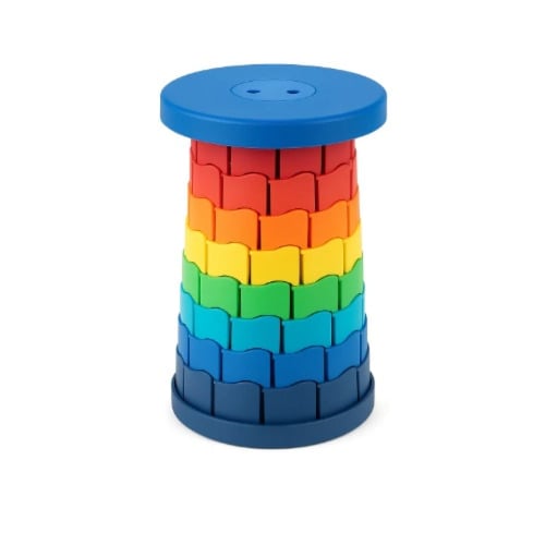 Foldable/ Retractable Height Adjusting Telescopic Stool