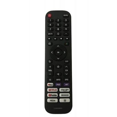 Remote Control Replacement For Hisense 4k Uhd Led Smart Tv