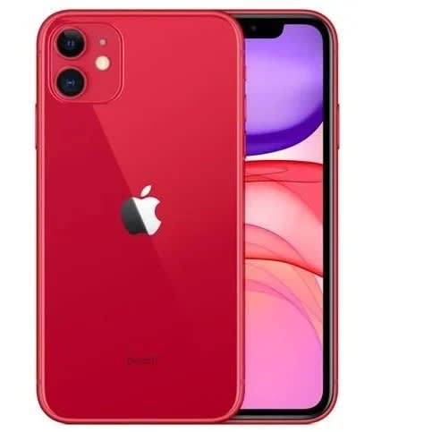 iPhone 12 - 6.1"- 128GB ROM - 4GB RAM - Single Sim - 2815mah - Pouch & Screen Protector - Red