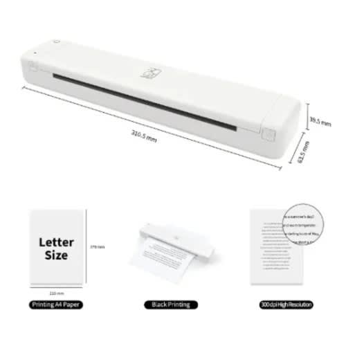 A4 Mobile Portable Printer