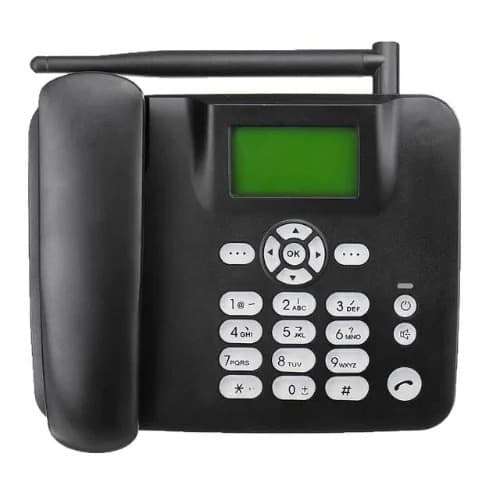 Telephone With Sim Slot For Office And Home F316 - Black