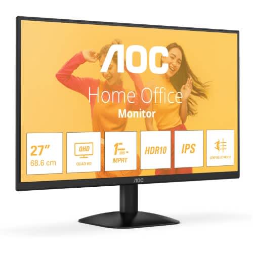Q27b35e 27 Inch Qhd - 75hz - Ips - 1ms Mprt - Adaptive Sync - Black