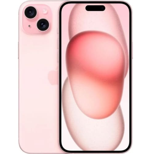 iPhone 15 Plus - 6.7" - 128GB ROM - 6GB RAM - Single Sim - iOS 17 - 4383mAh – Pink