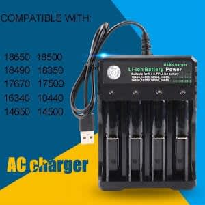 Usb Smart Universal - 4 Slot Battery Charger