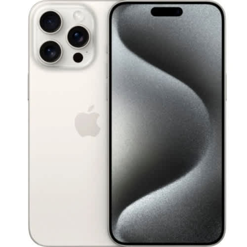 IPhone 15 Pro Max - 6.7" - 256GB RAM - 8GB RAM - Single Sim - 5G - 4441mAh - White Titanium