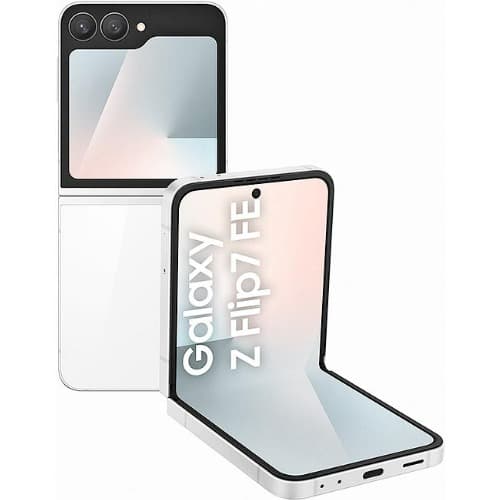 Samsung Galaxy Z Flip 7FE- 6.7"- 8GB Ram+256GB Rom- 50Mp- 4000mAh- White