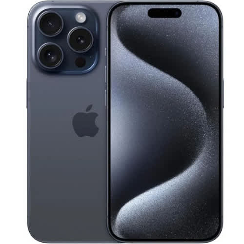 iPhone 15 Pro - 6.1" - 256GB ROM - 8GB RAM – Single Sim - iOS 17 - 3274mAh - Blue Titanium