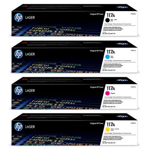 117a All In 1 Genuine Hp Toner Cartridge - Black, Cyan, Magenta & Yellow