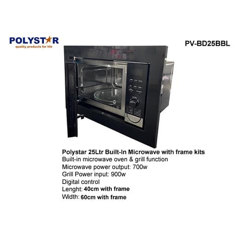 Built-in Microwave Oven - 25L