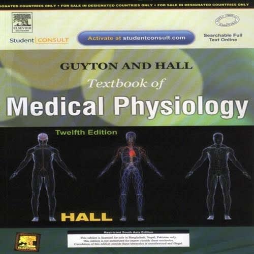 Textbook of Medical Physiology by Guyton & Hall: 12th Ed. | Konga