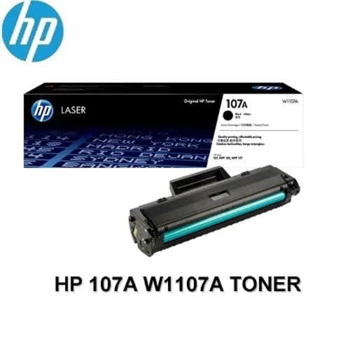 HP 107a W Laser Toner - Black