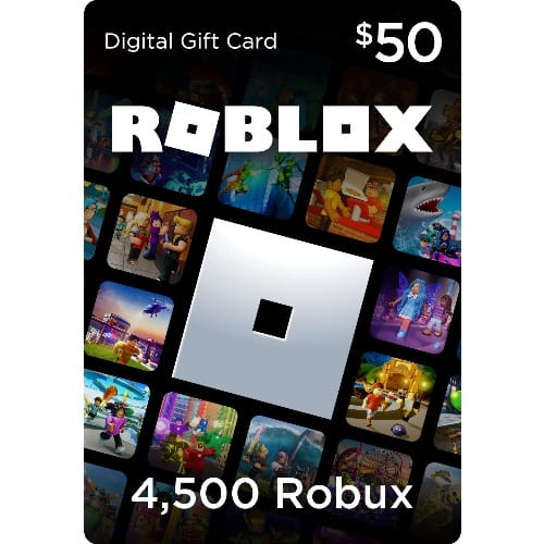 Roblox 50$ Usd Gift Card