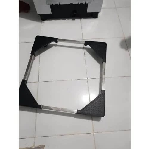 Adjustable Base Stand For Washing Machine And Refrigerator With Wheels
