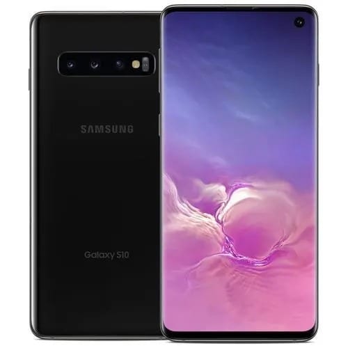 Galaxy S10 - 6.1" - 128GB ROM - 8GB RAM - Single Sim - 3400mAh - Black + Powerbank