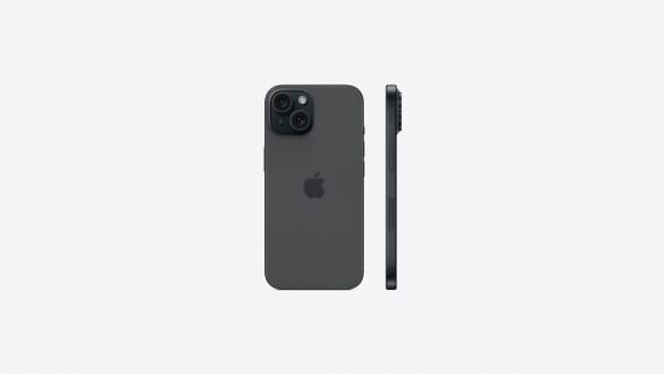 iPhone 15 - 6.1" - 128GB ROM - 6GB RAM - Nano SIM + eSIM - 5g - Black