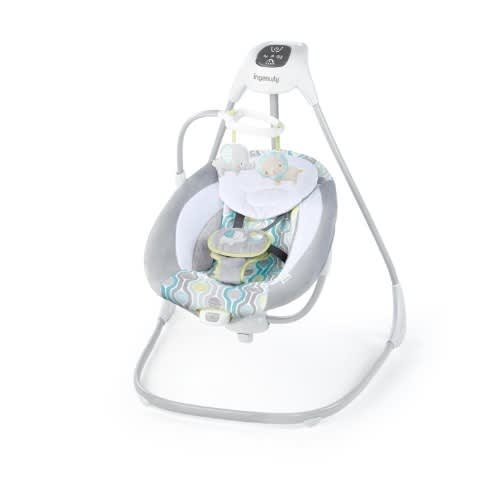 Simple Comfort Lightweight Compact 6-speed Multi-direction Baby Swing