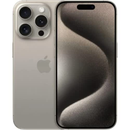 iPhone 15 Pro Max - 6.7" - 256GB ROM - 8GB RAM – Single Sim - iOS 17 - 4441mAh - Natural Titanium