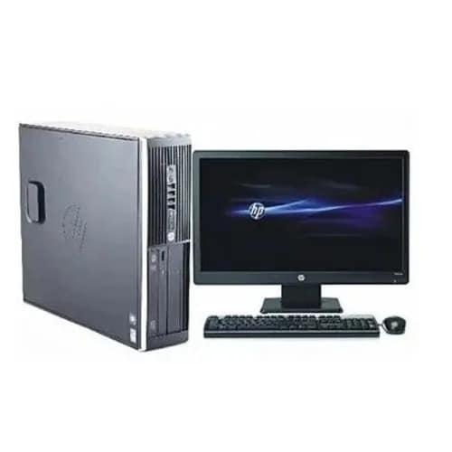 Hp Dual Core Computer Set 500gb Hdd- 4GB RAM - Window 10 + Office 16
