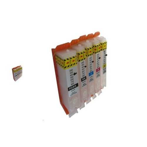 451 Refillable Ink Cartridges - 5 Pcs