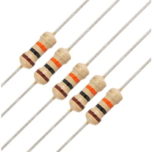 1k And 10k Ohm Resistor - 1/4w 5% Tolerance Carbon Film Resistors - 200pcs
