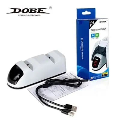 Dobe Ps5 Controller Dualsense Charging Dock Dual Usb Fast 5v