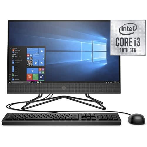 200 G4- Intel Core i3- 4GB RAM  - 1TB HDD - 21.5" - Win 10 All In One Computer - Black