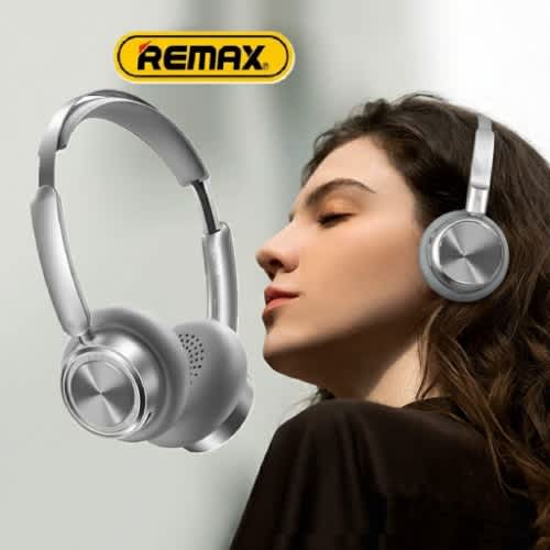 Bluetooth 5.4 Retro Headphone With 65hrs Battery & Noise Cancellation -rb-830bh- Silver