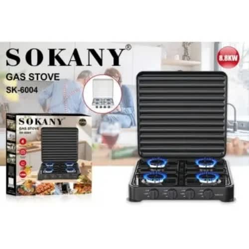 Sokany Gas Stove Cooker - 4 Burners