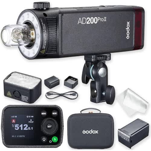 Ad200pro II 200ws Ttl Pocket Flash Light For Professional Photography