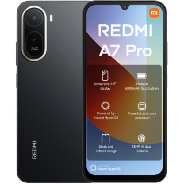 Redmi A7 Pro - 6.9" - 4g Lte - 4gb Ram - 128gb Rom - 6000mah Black