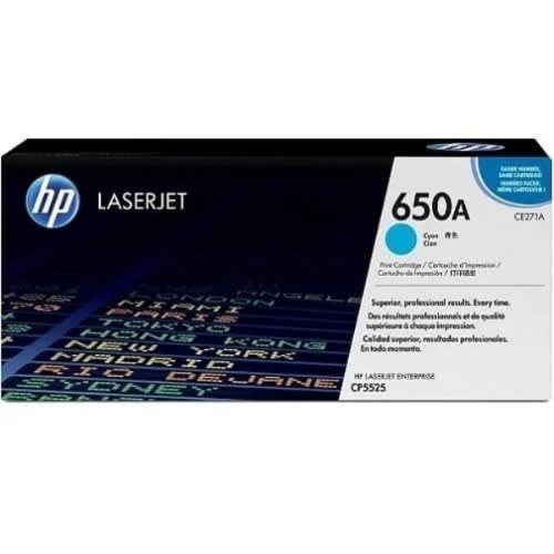 650a Laserjet Toner Cartridge - Ce271a - Cyan