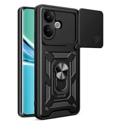 Armor Back Case For Vivo V60 Lite - Black