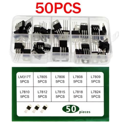 Rohs To-220 Series High Power Voltage Regulator - 50pcs