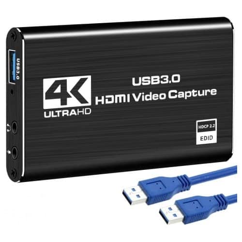 Video Capture Card 4k Hdmi To Usb 3.0 Hd