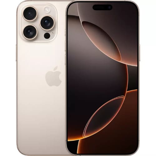 IPhone 16 Pro Max - 6.9" - 512GB ROM - 8GB RAM - Single Sim - 5g - 4685mAh - Desert Titanium