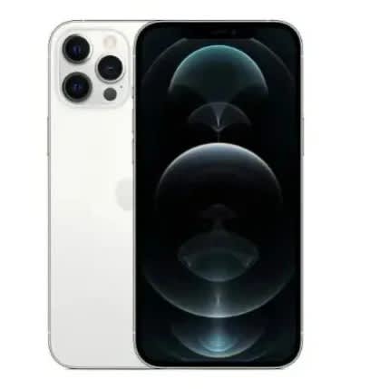Iphone 12 Pro Max - 6.7"-256GB ROM + 6GB RAM- 1 Sim - 3687mAh - Silver- Renewed