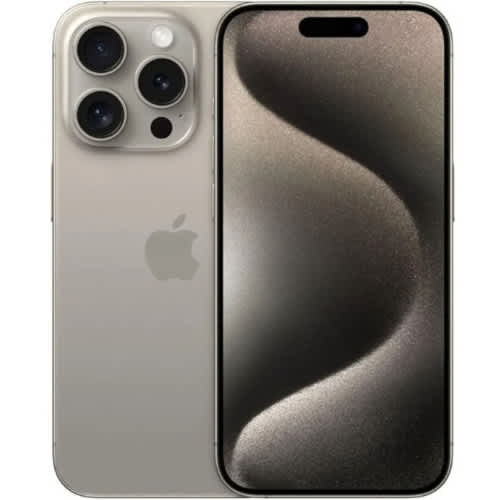 iPhone 15 Pro Max - 6.7" - 512GB ROM - 8GB RAM – Single Sim - iOS 17 - 4441mAh - Natural Titanium