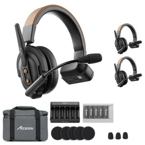 Accsoon Como Se 3-person Wireless Intercom System