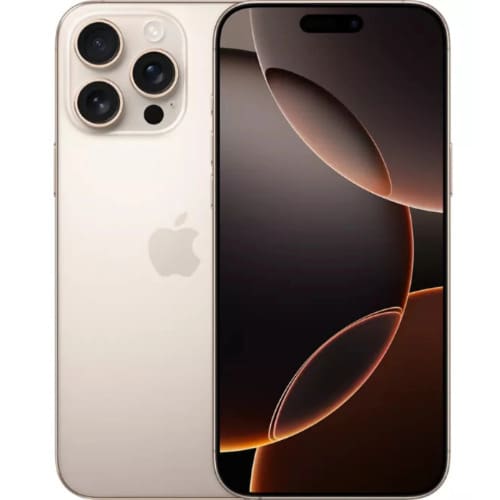 iPhone 16 Pro - 6.3" - 256GB ROM - 8GB RAM - Single Sim – 5G - 3582mAh – Desert Titanium