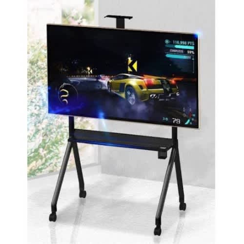Movable Tv Cart - Black - 55 - 120"