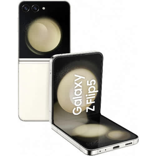 Galaxy Z Flip 5 - 6.7" - 256GB ROM - 8GB RAM - 5g - Single Sim - 3700mAh - Cream