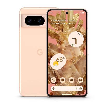Pixel 8 5G - 6.2" - 128GB ROM - 12GB RAM - Single Nano Sim + eSIM - 4575mAh - Rose