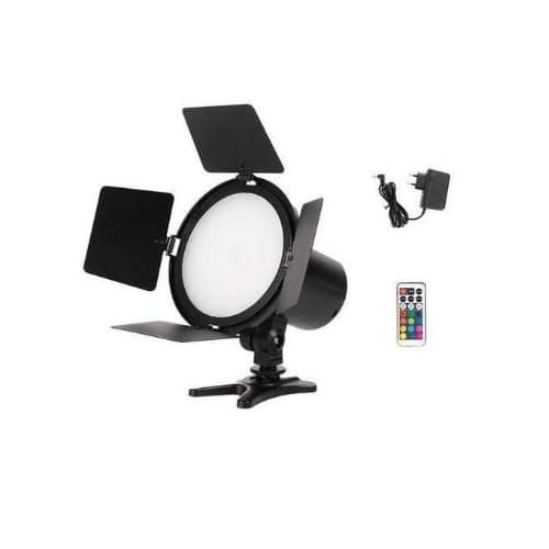 Jsl-216 Rgb Led Video Light Photography Video Fill Light + Charger + Battery + Table Stand