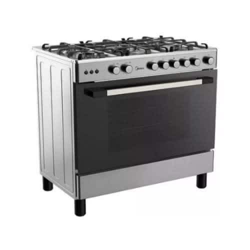 Inox 5 Burner Gas Cooker - 36lmg5g030
