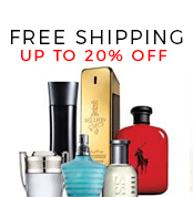Up to 20% off Fragrances + FREE SHIPPING