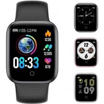 T55 Smart Watch Series 5 - Black | Konga Online Shopping