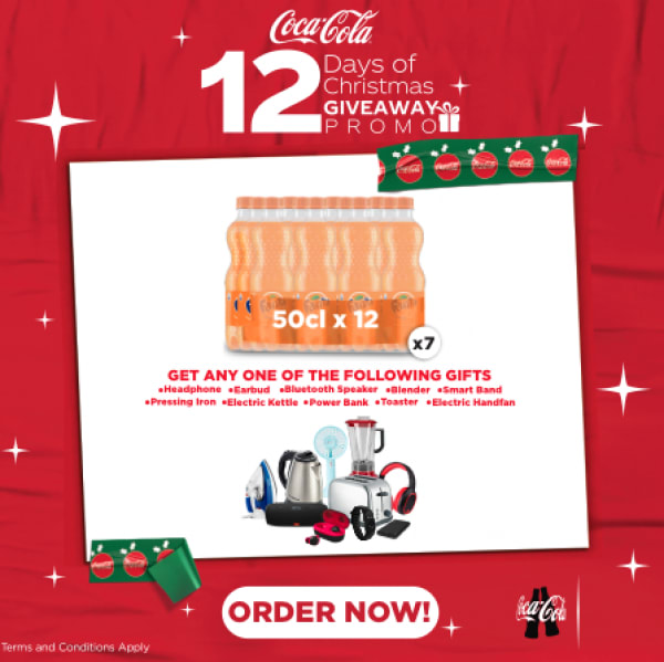 Orange  50cl Pet X 7 Cases - 12 Days Of Christmas Buy & Win Promo.