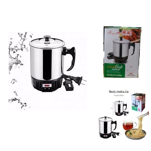 Portable Travel Stainless  Electric Kettle Jug -11cm.