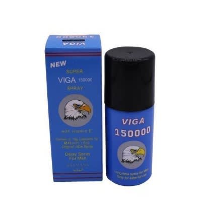 Super Viga 150000 Delay Ejaculation Spray with Vitamin E.
